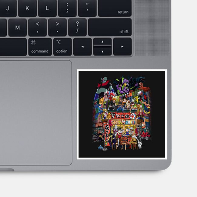 A Normal Day In Japan-none glossy sticker-albertocubatas