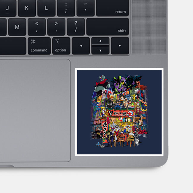 A Normal Day In Japan-none glossy sticker-albertocubatas