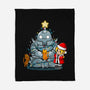 A Metal Christmas-none fleece blanket-Vallina84