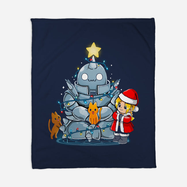 A Metal Christmas-none fleece blanket-Vallina84