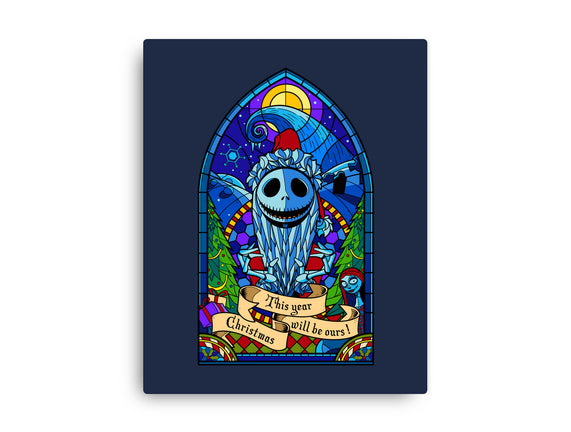 Stained Glass X-Mas