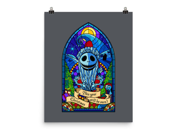 Stained Glass X-Mas