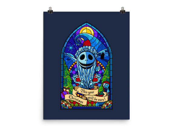 Stained Glass X-Mas