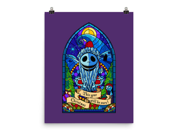 Stained Glass X-Mas