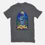 Stained Glass X-Mas-womens fitted tee-daobiwan