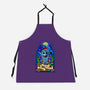 Stained Glass X-Mas-unisex kitchen apron-daobiwan