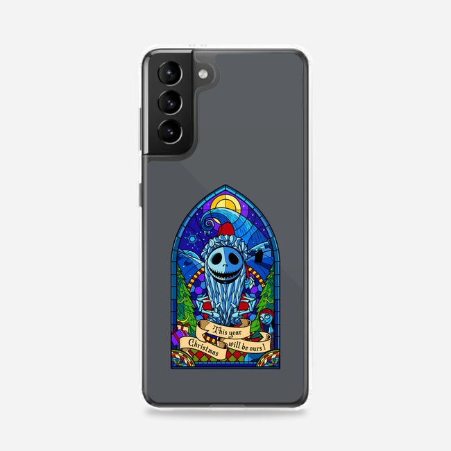 Stained Glass X-Mas-samsung snap phone case-daobiwan