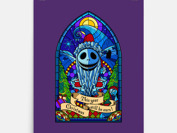 Stained Glass X-Mas
