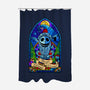 Stained Glass X-Mas-none polyester shower curtain-daobiwan