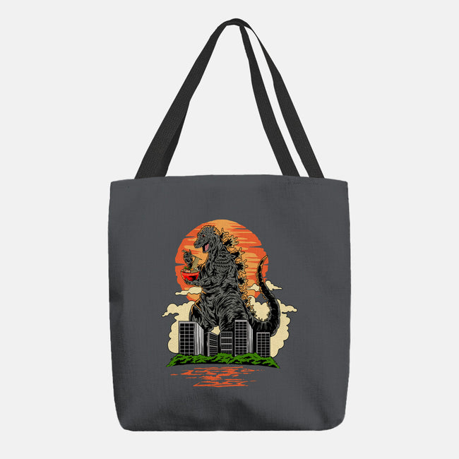 Ramen Kaiju-none basic tote bag-daizzystudio