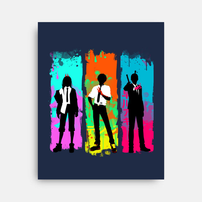What's Your Devil?-none stretched canvas-IKILO