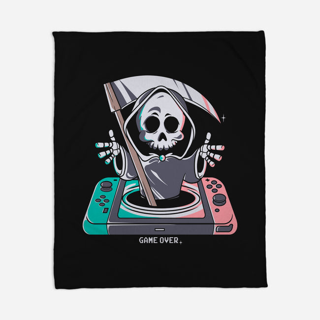 No More Lives-none fleece blanket-Douglasstencil