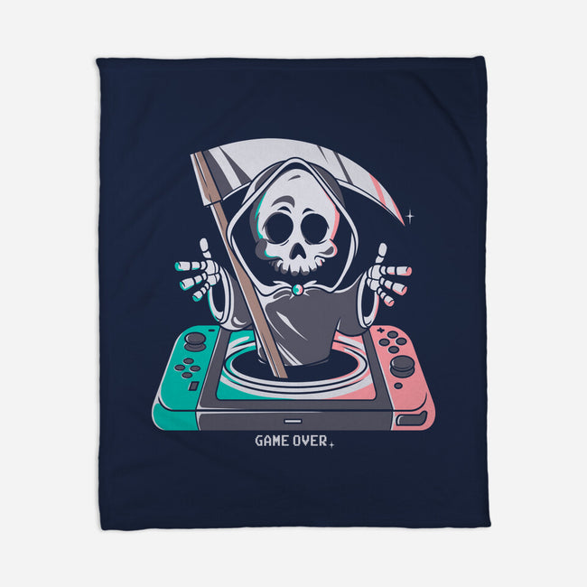 No More Lives-none fleece blanket-Douglasstencil