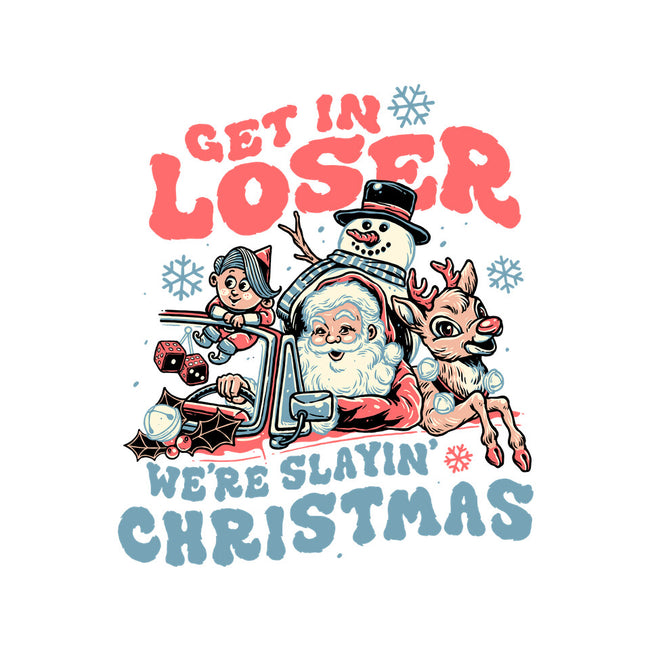 Slayin' Christmas-mens basic tee-momma_gorilla