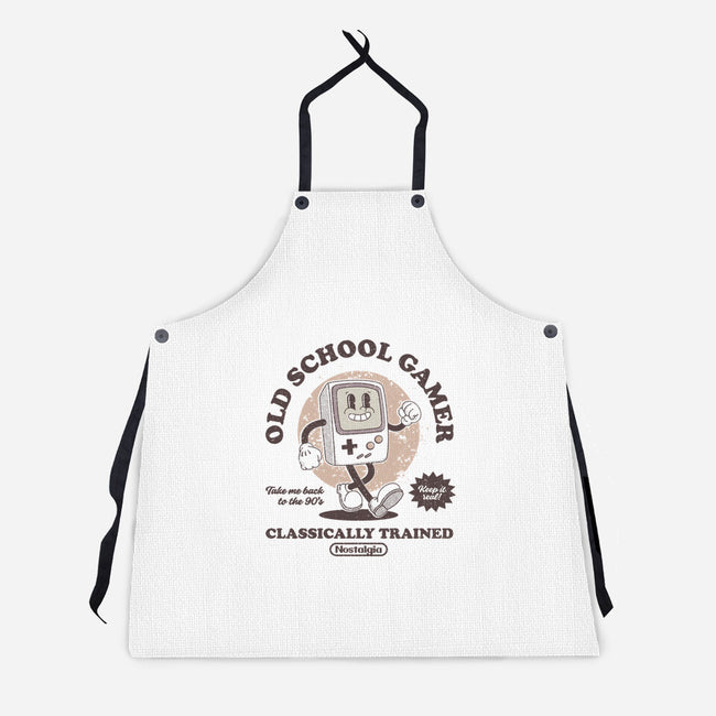 Nostalgic Boy-unisex kitchen apron-retrodivision
