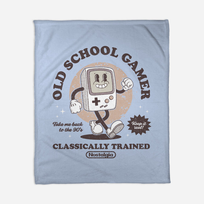 Nostalgic Boy-none fleece blanket-retrodivision