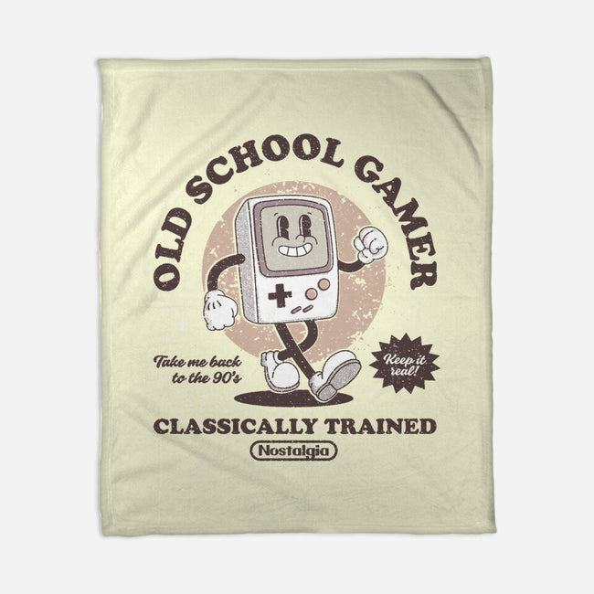 Nostalgic Boy-none fleece blanket-retrodivision