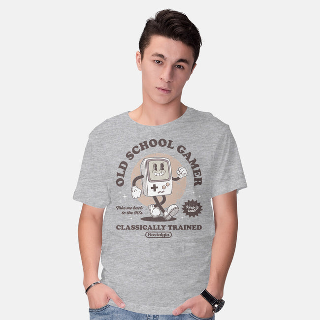 Nostalgic Boy-mens basic tee-retrodivision