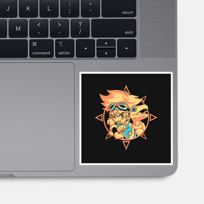 Awakening Of Courage-none glossy sticker-Douglasstencil