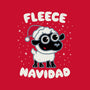 Fleece Navidad-none polyester shower curtain-Weird & Punderful