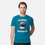 Fleece Navidad-mens premium tee-Weird & Punderful