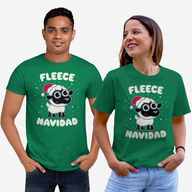 Fleece Navidad-unisex basic tee-Weird & Punderful