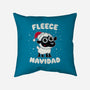 Fleece Navidad-none removable cover w insert throw pillow-Weird & Punderful