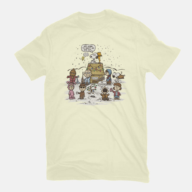 He's Going To Shoot His Eye Out-mens basic tee-kg07