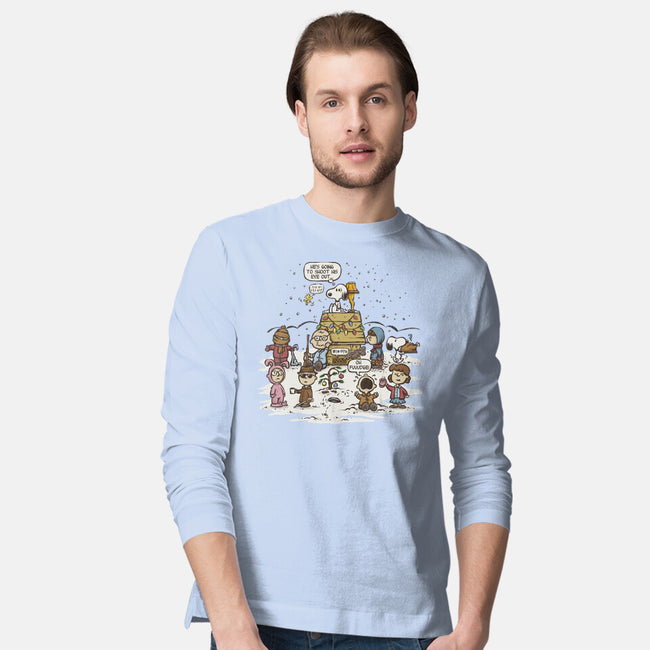 He's Going To Shoot His Eye Out-mens long sleeved tee-kg07