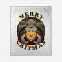 Merry Critmas-none fleece blanket-The Inked Smith