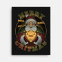 Merry Critmas-none stretched canvas-The Inked Smith