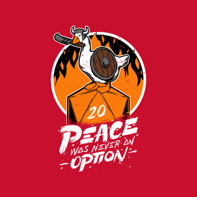 RPG Peace Was Never An Option-womens off shoulder sweatshirt-The Inked Smith
