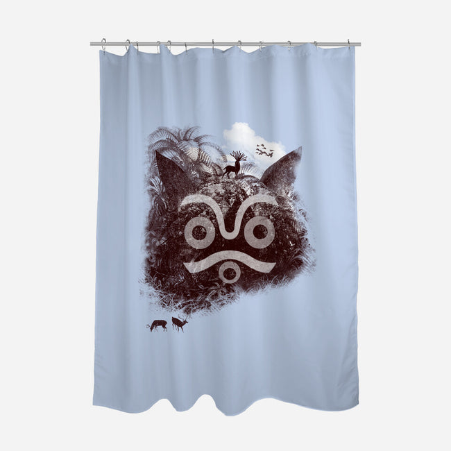 Some Spirits-none polyester shower curtain-kharmazero
