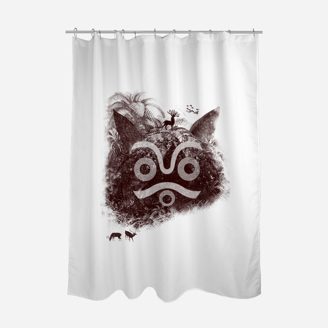 Some Spirits-none polyester shower curtain-kharmazero
