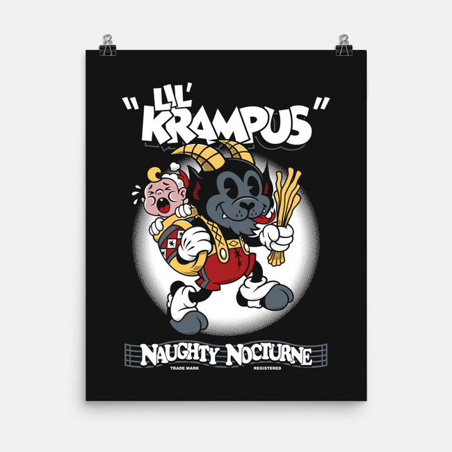 Lil' Krampus-none matte poster-Nemons