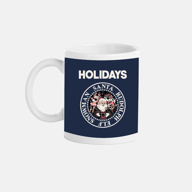 Holidays Band-none mug drinkware-momma_gorilla