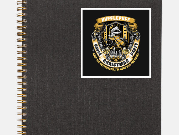 Holidays At The Hufflepuff House