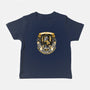 Holidays At The Hufflepuff House-baby basic tee-glitchygorilla