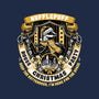 Holidays At The Hufflepuff House-mens basic tee-glitchygorilla