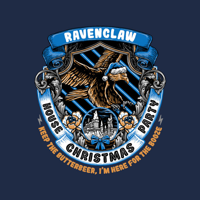 Holidays At The Ravenclaw House-unisex kitchen apron-glitchygorilla