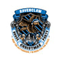 Holidays At The Ravenclaw House-womens v-neck tee-glitchygorilla
