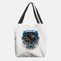 Holidays At The Ravenclaw House-none basic tote bag-glitchygorilla