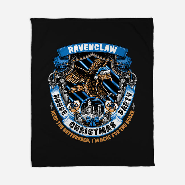 Holidays At The Ravenclaw House-none fleece blanket-glitchygorilla