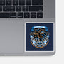 Holidays At The Ravenclaw House-none glossy sticker-glitchygorilla