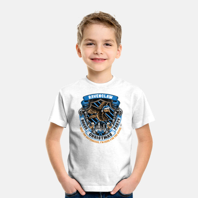 Holidays At The Ravenclaw House-youth basic tee-glitchygorilla