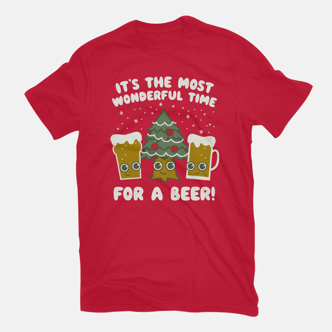 Most Wonderful Time-mens premium tee-Weird & Punderful