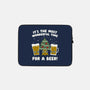 Most Wonderful Time-none zippered laptop sleeve-Weird & Punderful