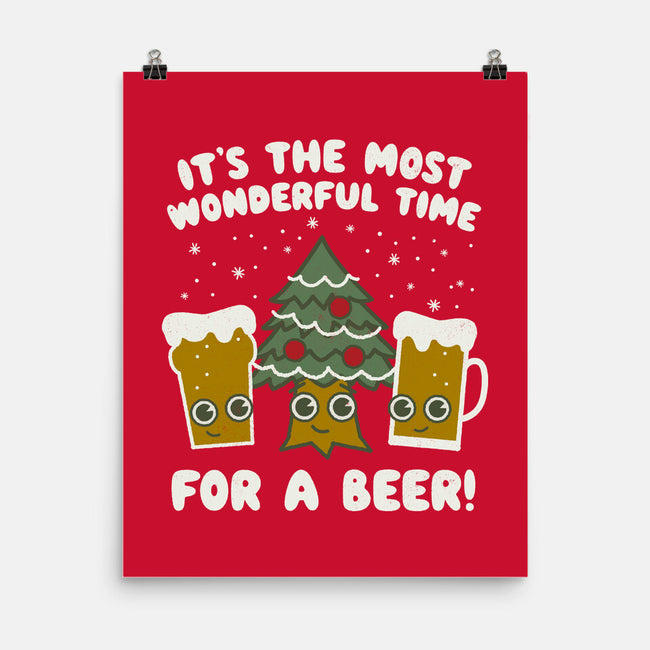 Most Wonderful Time-none matte poster-Weird & Punderful