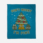 Don't Worry I'm Pine-none fleece blanket-Weird & Punderful