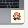 Test Subject 007-none glossy sticker-mystic_potlot
